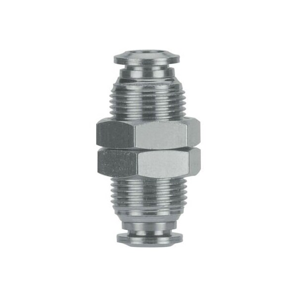 Alpha Technologies AIGNEP Bulkhead Union, 10mm Tube, Stainless Steel 60050-10 - main